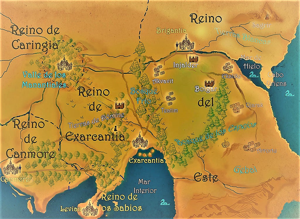 Mapa Nuevos Reinos